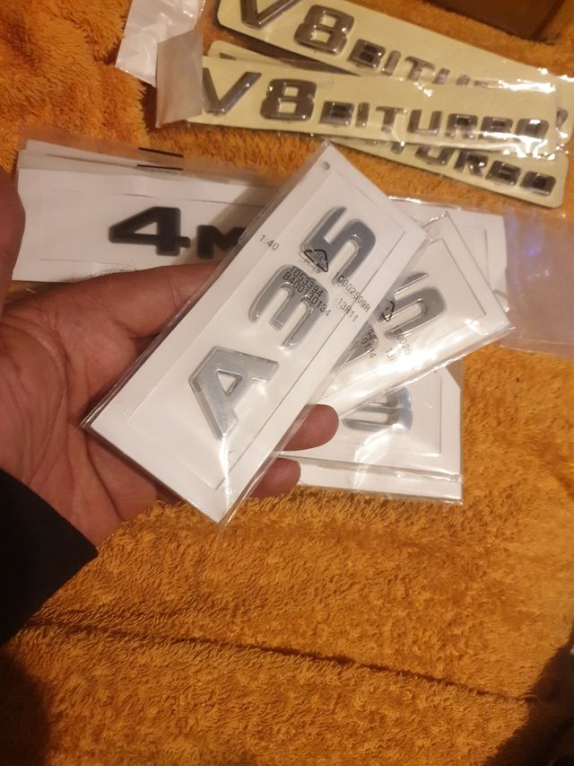 Letras Anagrama A35 A45 MERCEDES FUENGIROLA