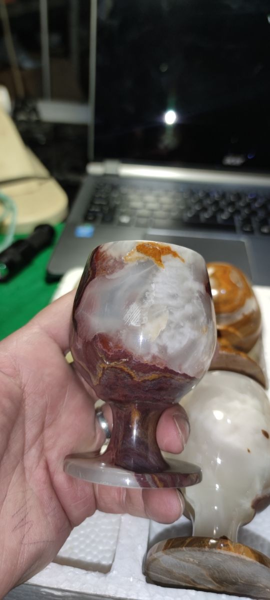 COPAS DE ÓNIX NATURAL