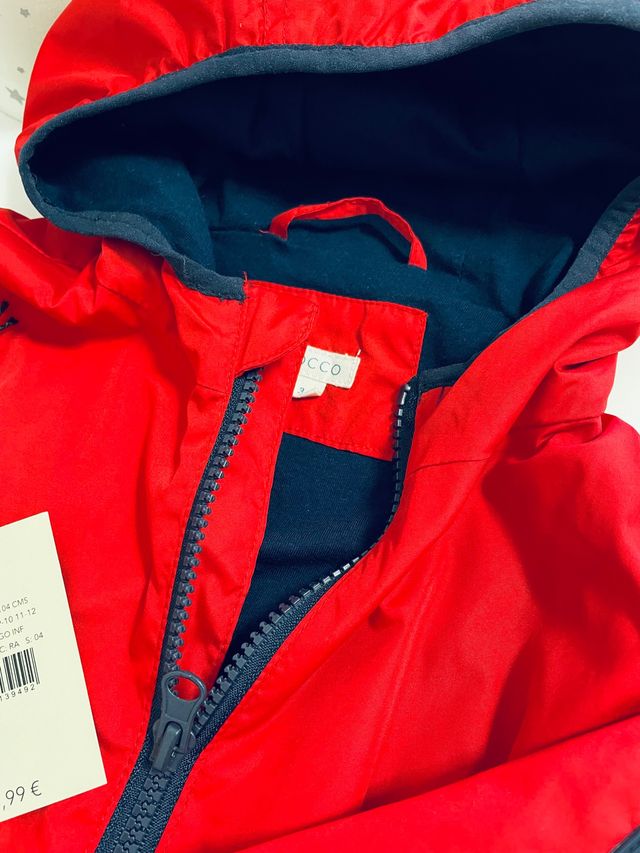 Chubasquero fino niño GOCCO