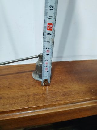 Antiguo apagavelas apagafuegos inglés metal