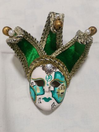 máscaras venecianas adorno