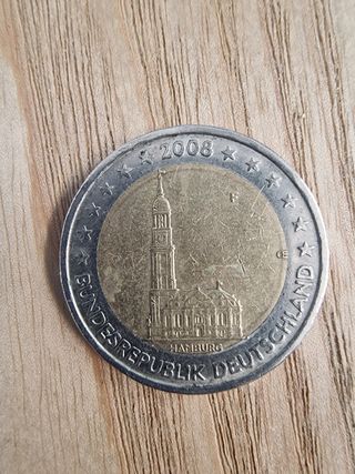 Moneda 2€ conmemorativa 2008 Alemania