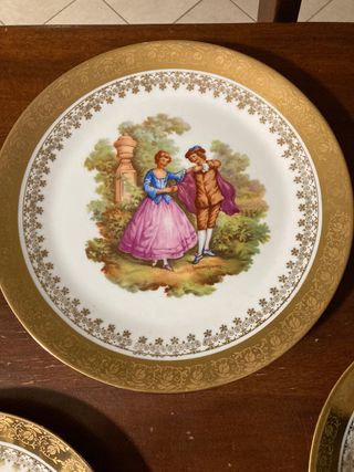 Set dessert porcellana vintage