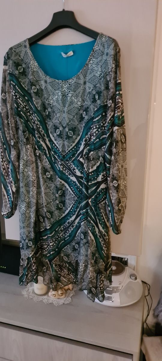 Vestito moda in viscosa