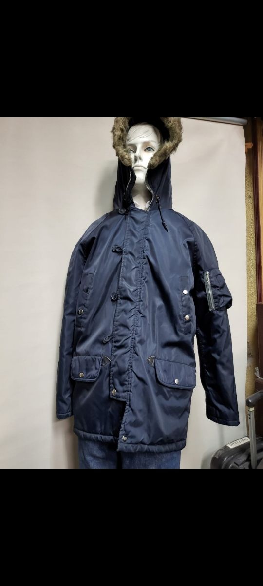 Parka Vintage con capucha