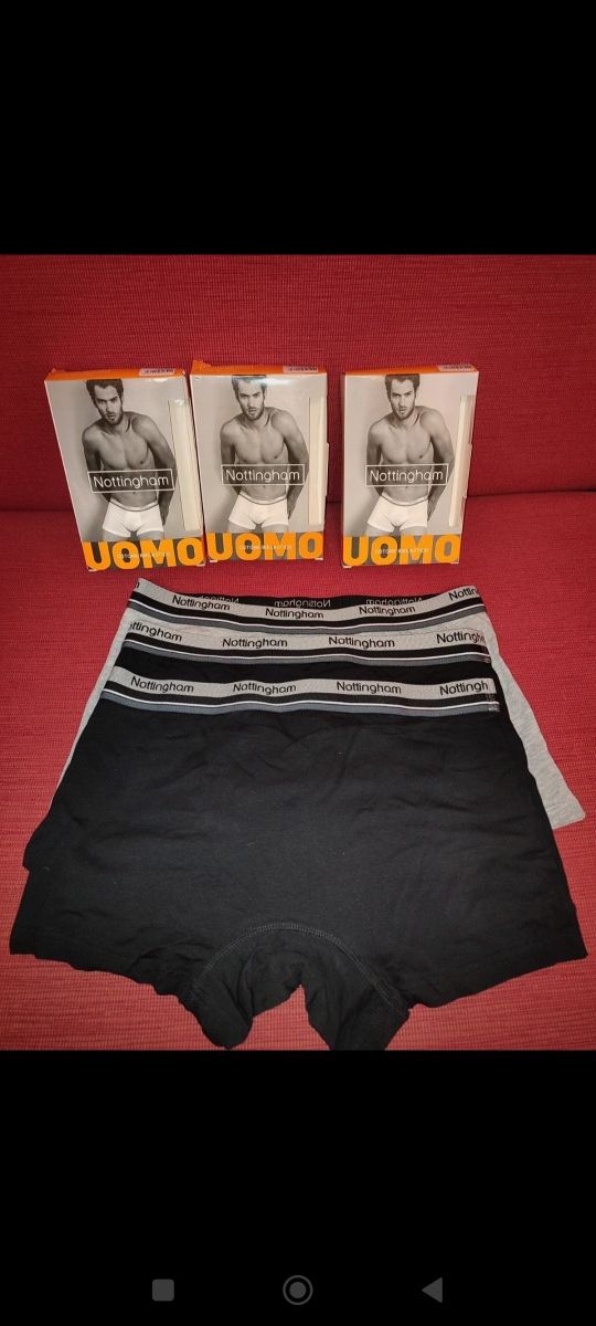 3 boxer uomo nuovi con scatola