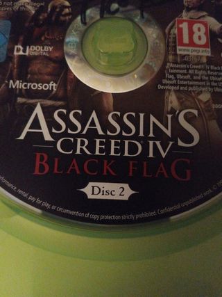 SOLO CD 2 - Assasin's Creed IV Black Flag XBOX 360