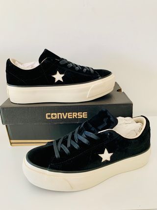 Zapatillas piel Converse a estrenar