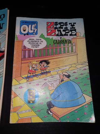 TEBEOS/COMICS ZIPI Y ZAPE,MORTADELO Y FILEMON.OLÉ!
