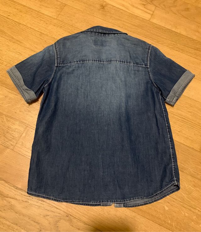 Camicia Jeans manica corta Bambino
