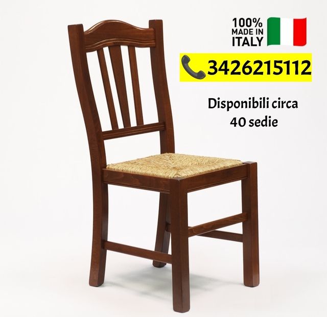 Tavoli e sedie in legno