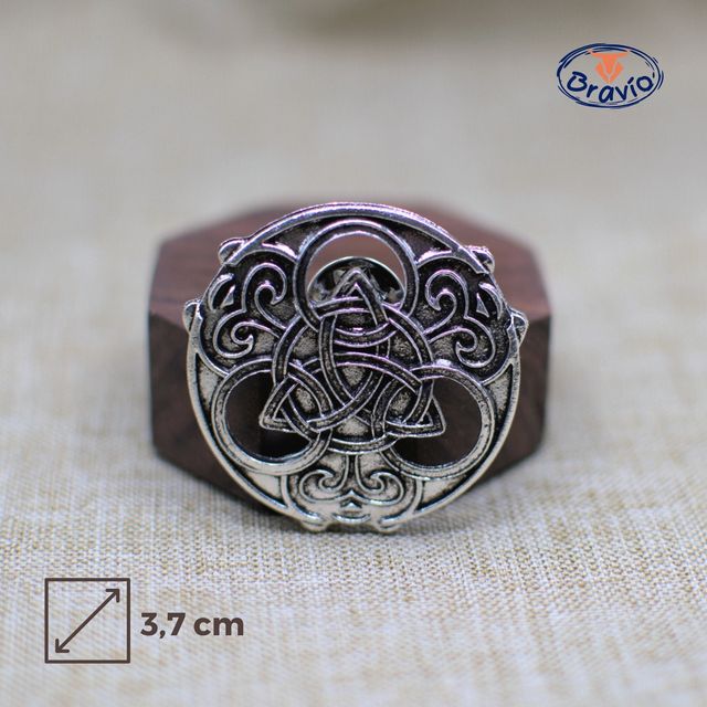 Broche insignia VIKINGO NÓRDICO CELTA