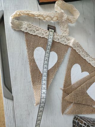 Banderines de yute ideal Candy Bar