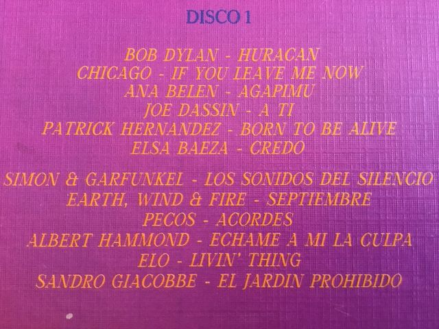 3 Discos de éxitos de 1978