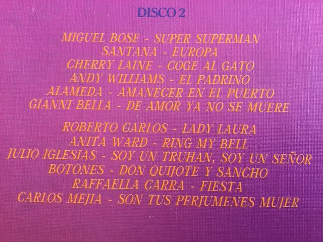3 Discos de éxitos de 1978