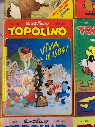 Fumetti topolino 1983/1984