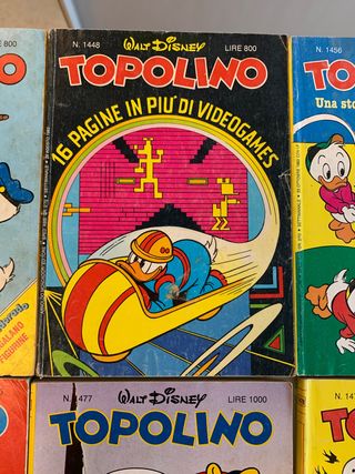 Fumetti topolino 1983/1984