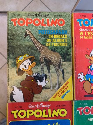 Fumetti topolino 1983/1984