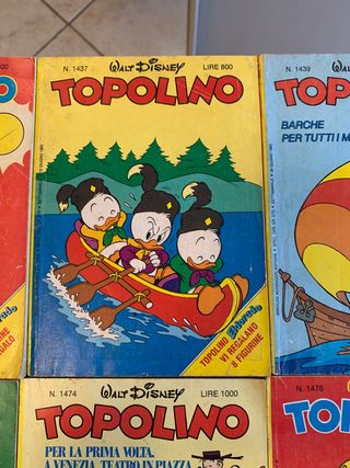 Fumetti topolino 1983/1984