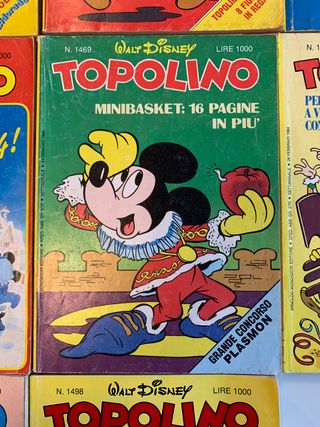 Fumetti topolino 1983/1984