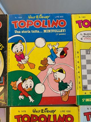 Fumetti topolino 1983/1984