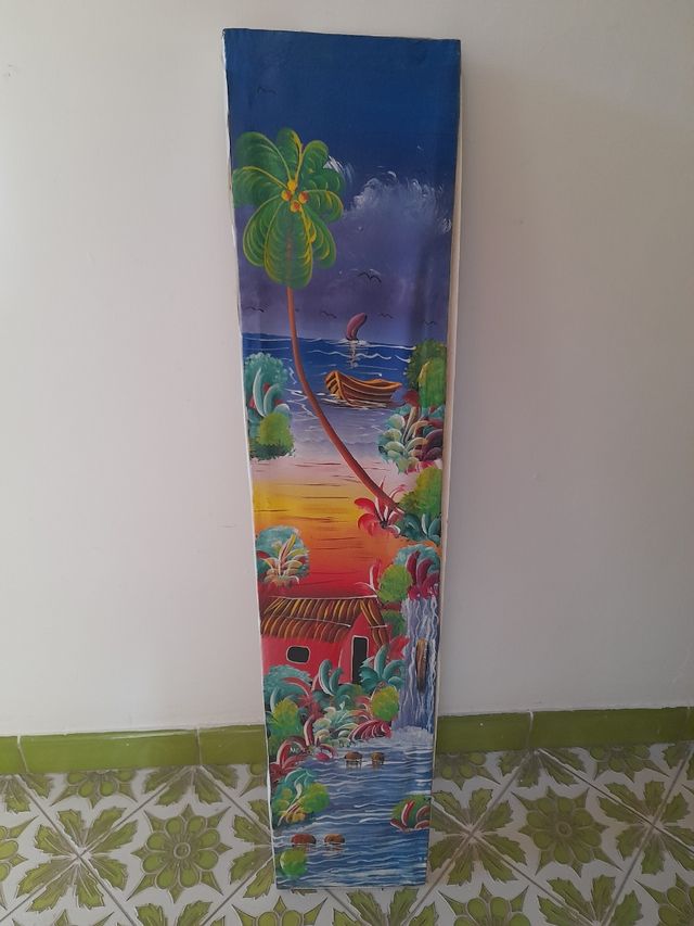 dipinto paesaggio Africano