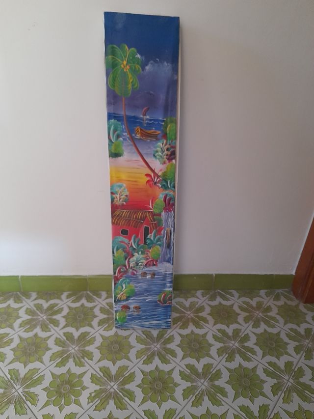 dipinto paesaggio Africano