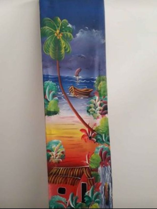 dipinto paesaggio Africano