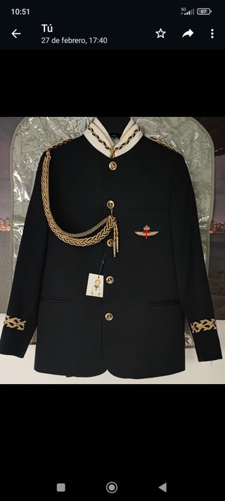 Trajes de comunion de almirante.
