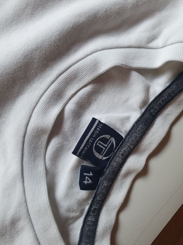 Camiseta Sergio Tacchini blanca