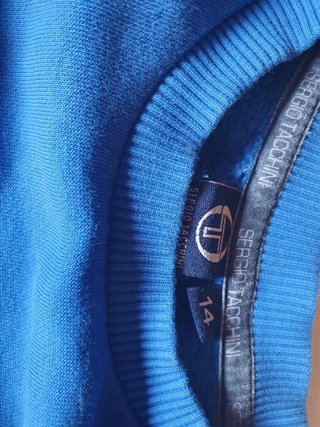 Sudadera azul Sergio Tacchini 
