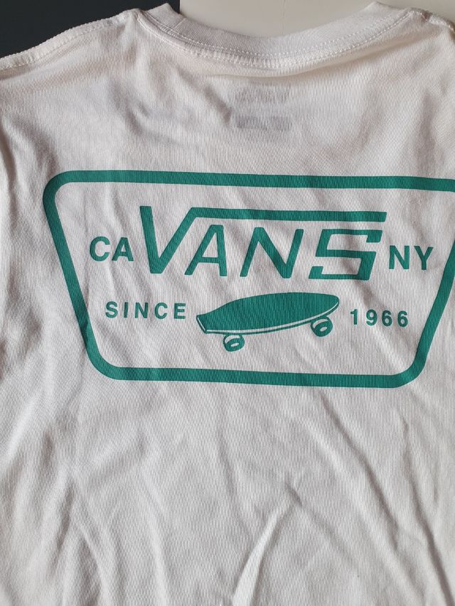 Camiseta Vans blanca