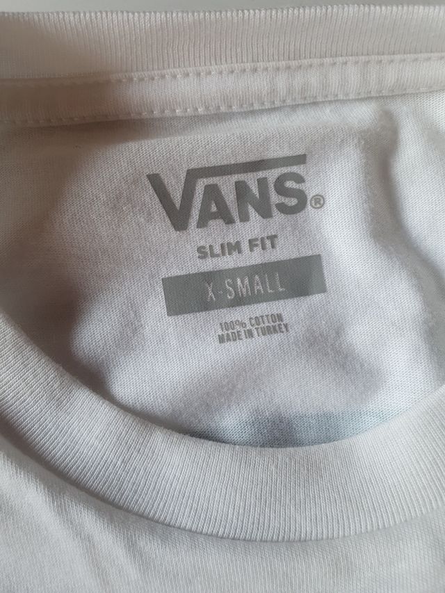 Camiseta Vans blanca