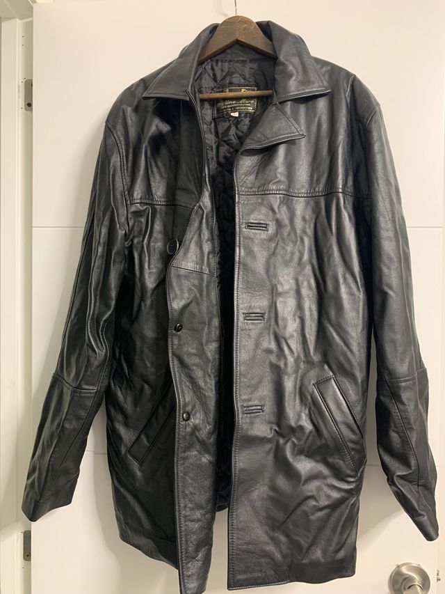 Chaqueta caballero cuero argentino 