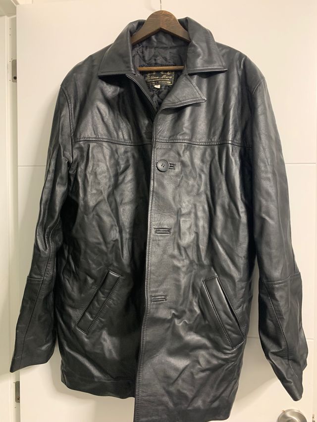 Chaqueta caballero cuero argentino 