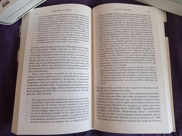 Libro Marie Curie y su tiempo