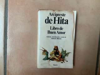 Libro del Buen Amor. Arcipreste de Hita.
