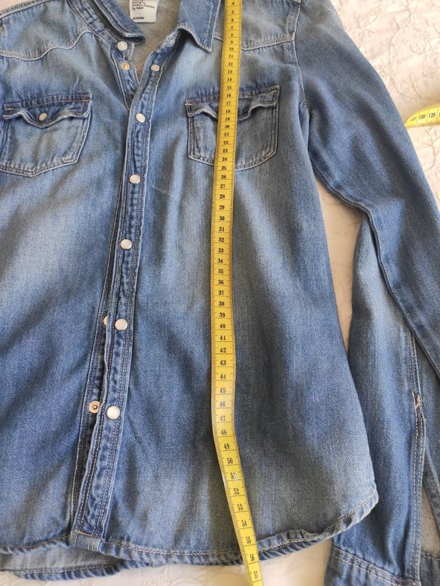 camisa vaquera H y M
