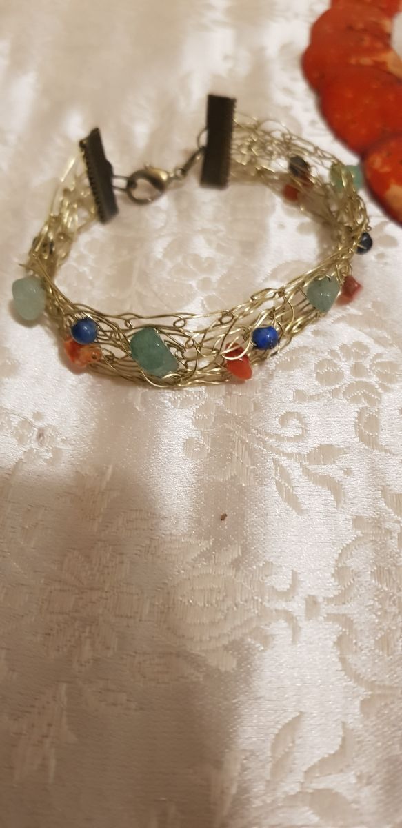 Lote 3 accesorios  2 gargantillas y pulsera