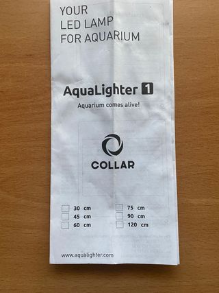 Lámpara para acuario