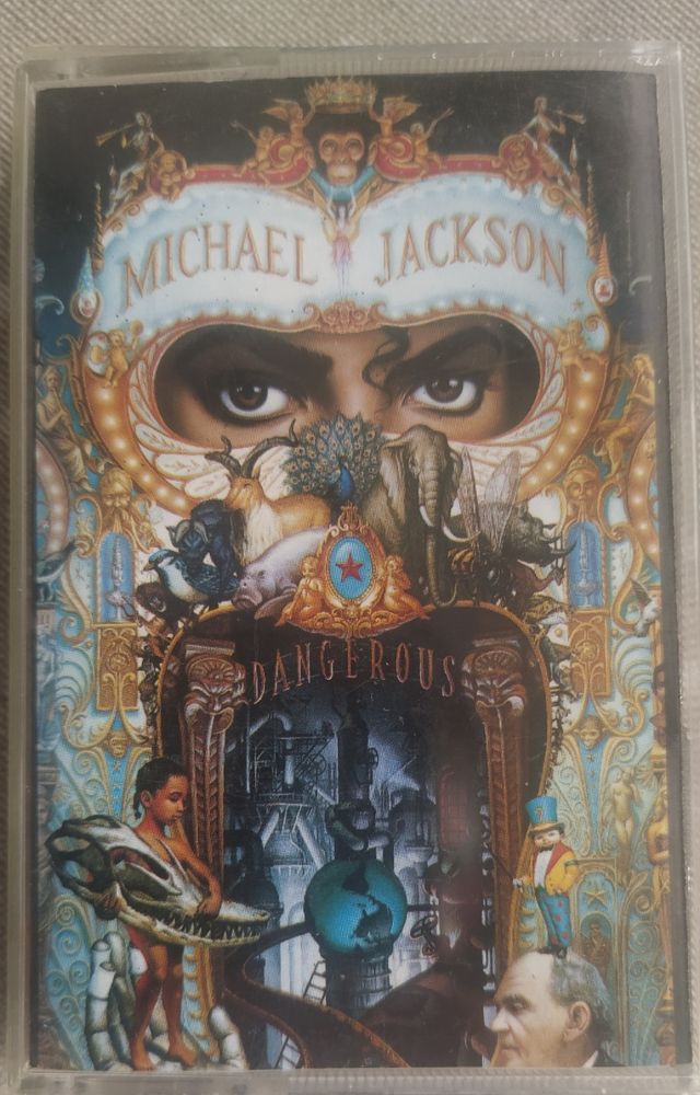 Michael Jackson. Dangerous. 1991. Cassette.