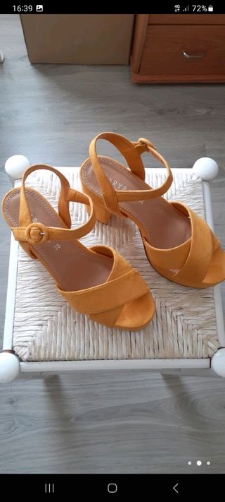 Sandalias de ante, comodísimas