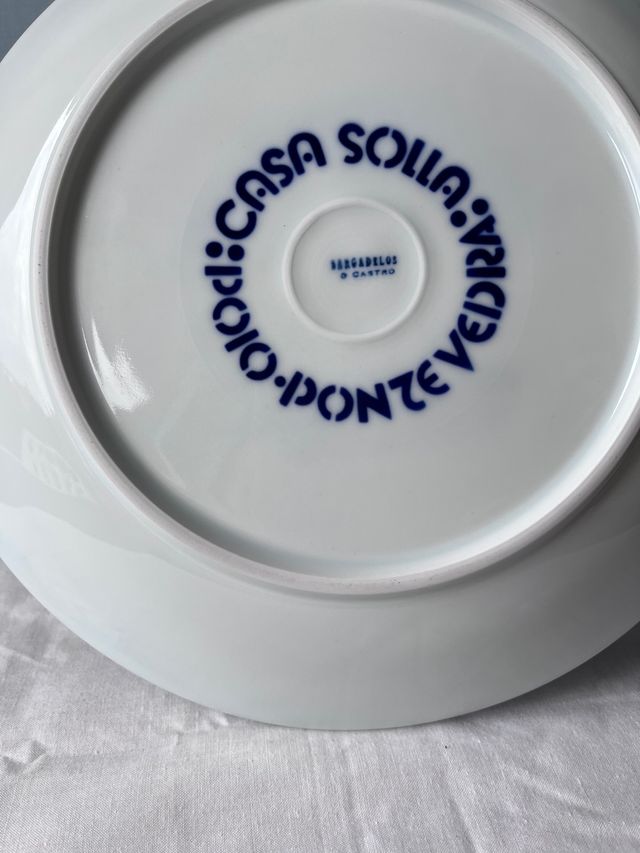 Plato Sargadelos - Galicia