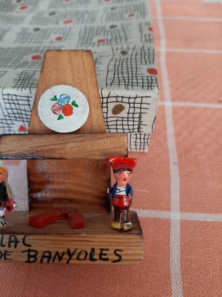 Antiguo souvenir lago Banyoles