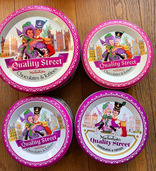 Scatole Latta Quality Street Mackintosh's