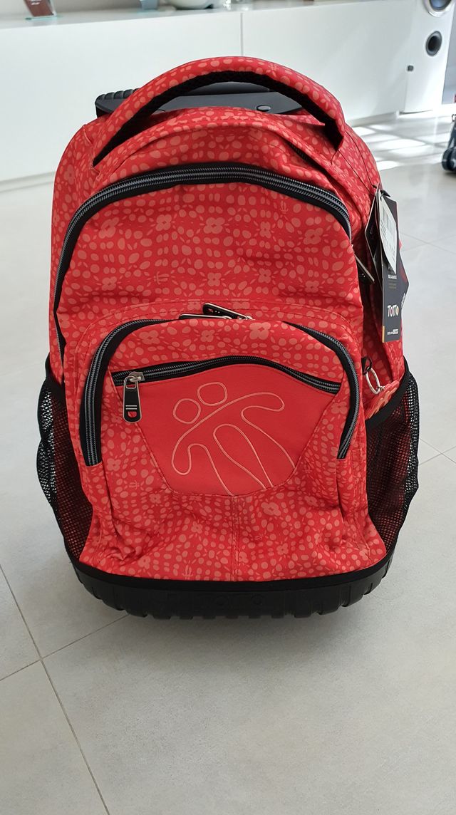 Mochila escolar niño Toto con ruedas (NUEVA) de segunda mano por 35 EUR