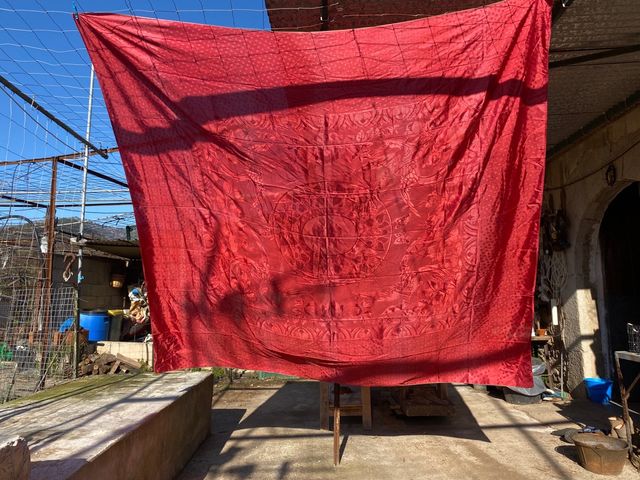 Tela balconera semana santa