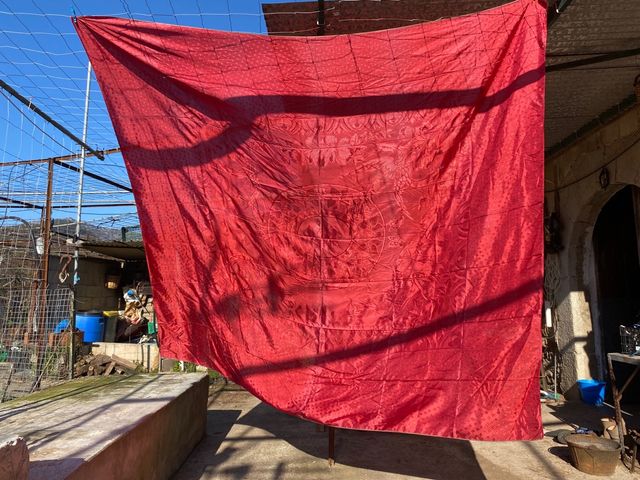 Tela balconera semana santa