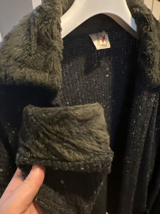 Chaqueta lana gris