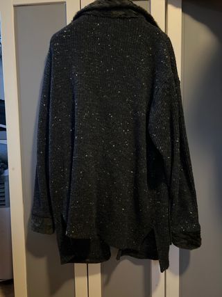 Chaqueta lana gris